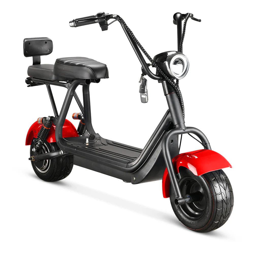 Mini Harley Electrică 800W 48V | Scuter Urban AT PERFORMANCE®, Autonomie 35 km, Se Conduce Fără Permis 25 km/h
