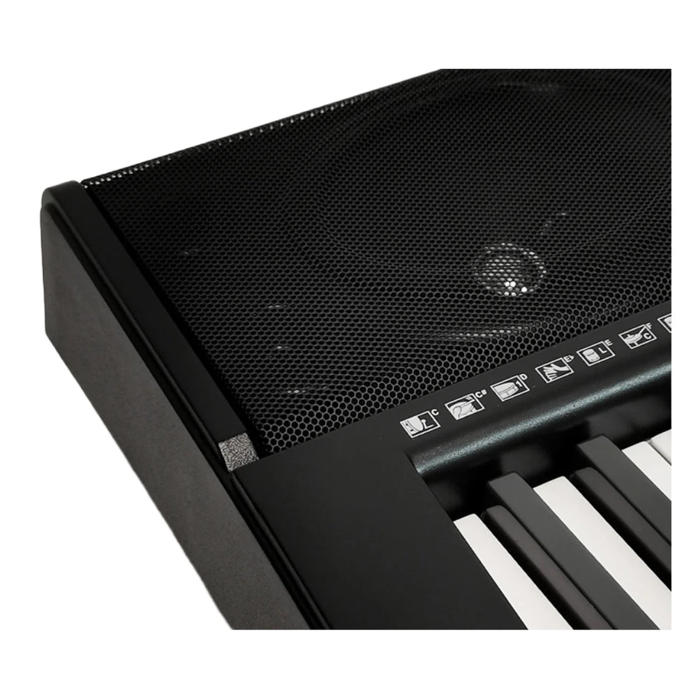 Orga electronica AT PERFORMANCE®, 61 de clape luminate Led MK-2108, Functii invatare, redare USB si Jack, Inregistrare.