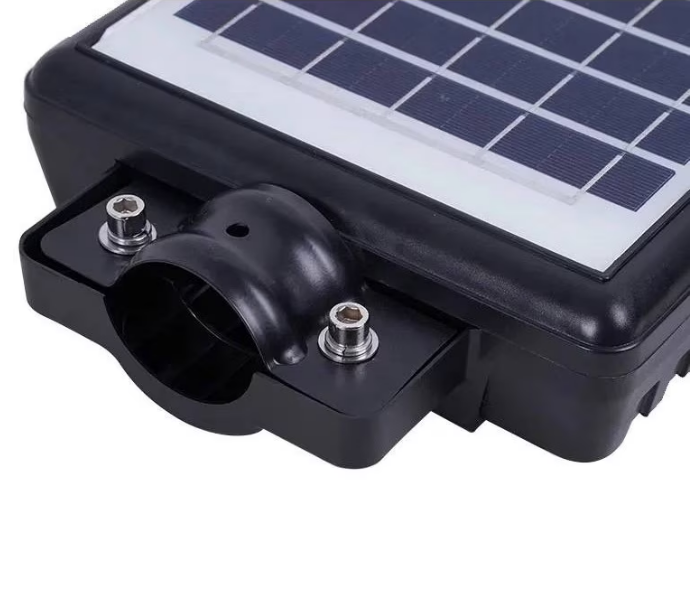 Lampa stradala 800W Pexor 8 LED A, Panou solar, Control inteligent Wireless, Telecomanda si Suport inclus, Negru