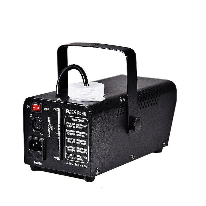 Masina de fum, AT PERFORMANCE®, 600W, metal, Negru.