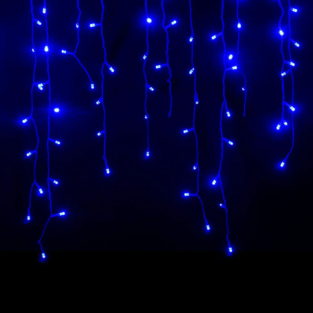 Ghirlandă luminoasă Crăciun 12 metri AT PERFORMANCE® – 300 LED-uri alb rece, decor interior/exterior