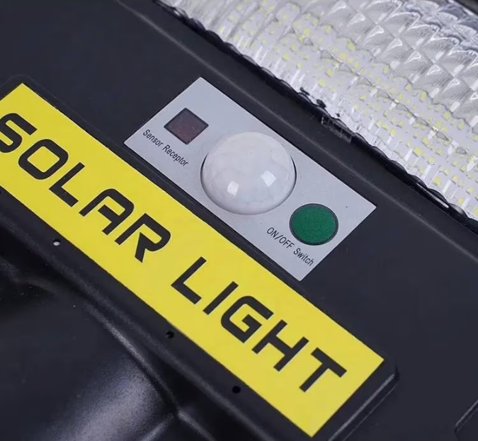 Lampa stradala 800W Pexor 8 LED A, Panou solar, Control inteligent Wireless, Telecomanda si Suport inclus, Negru