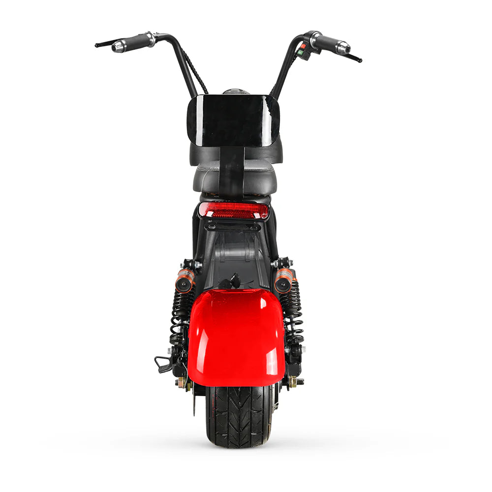 Mini Harley Electrică 800W 48V | Scuter Urban AT PERFORMANCE®, Autonomie 35 km, Se Conduce Fără Permis 25 km/h