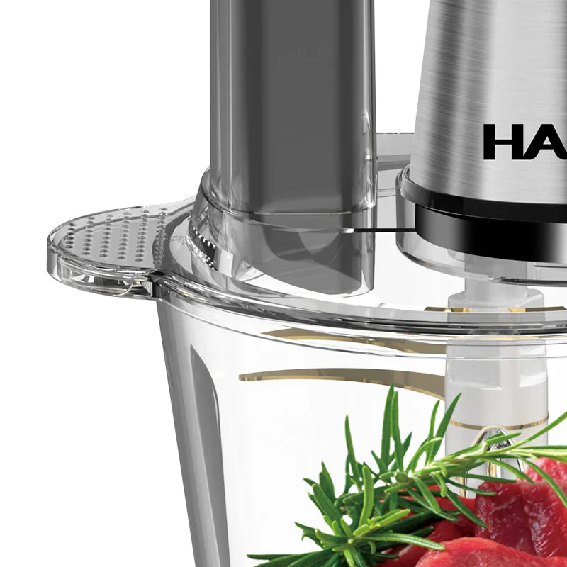 Tocător de Alimente HALEY HY-1243, 1200W, 6 Funcții, Lamă Inox cu 6 Foi, Capacitate 3.5L