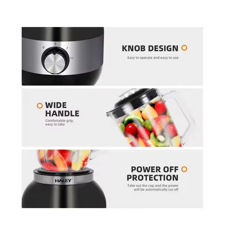 Blender Multifunctional HALEY, 1200W, 1.8L – Putere Maxima, Rezultate Profesionale