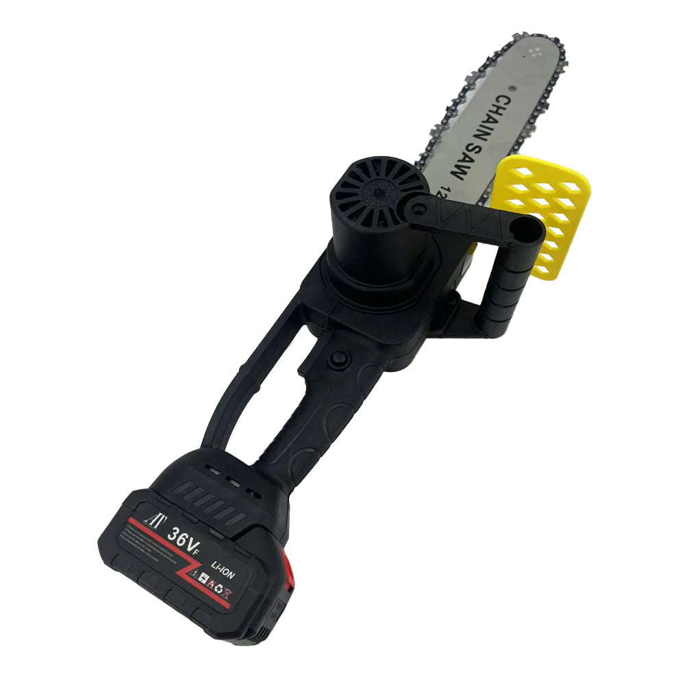 Drujbă Electrică AT PERFORMANCE®, 1200W cu 2 Acumulatori 36V, Lamă 30 cm, 4200 RPM, Portabilă, Fără Fir, Cu Accesorii