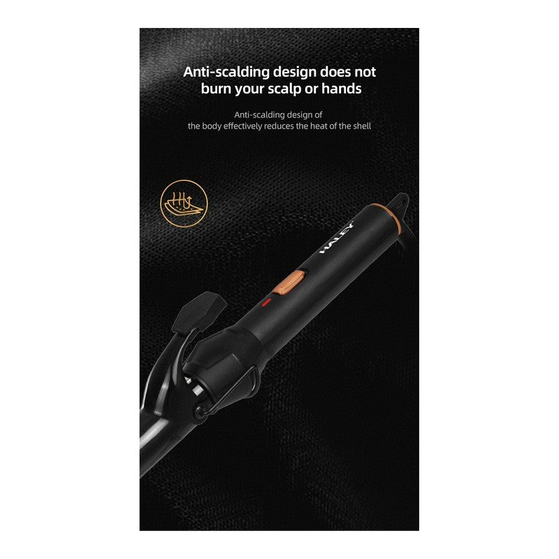 Ondulator de Par HALEY– Solutia Profesionala pentru Coafuri Perfecte, Compatibil cu Toate Tipurile de Par