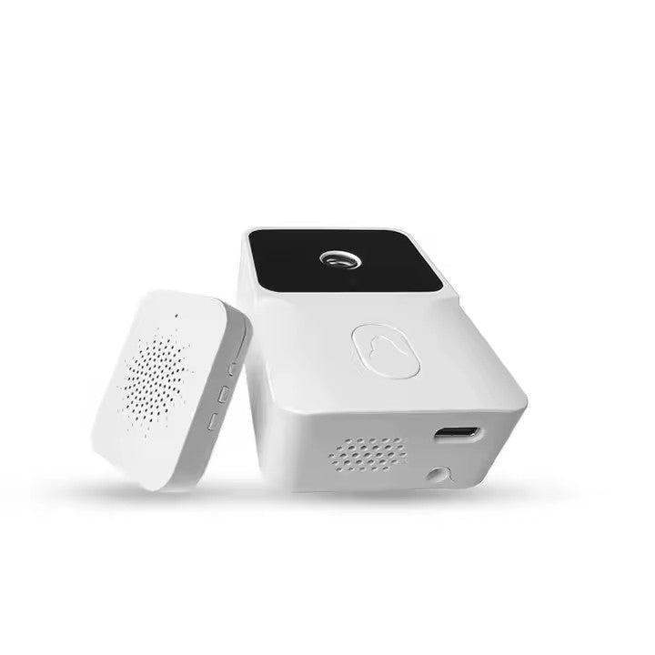 Sonerie Video Interfon Wireless, Cameră HD 1080P, Control prin App, Vedere Nocturnă, Audio Bidirecțional, Cloud, RFID