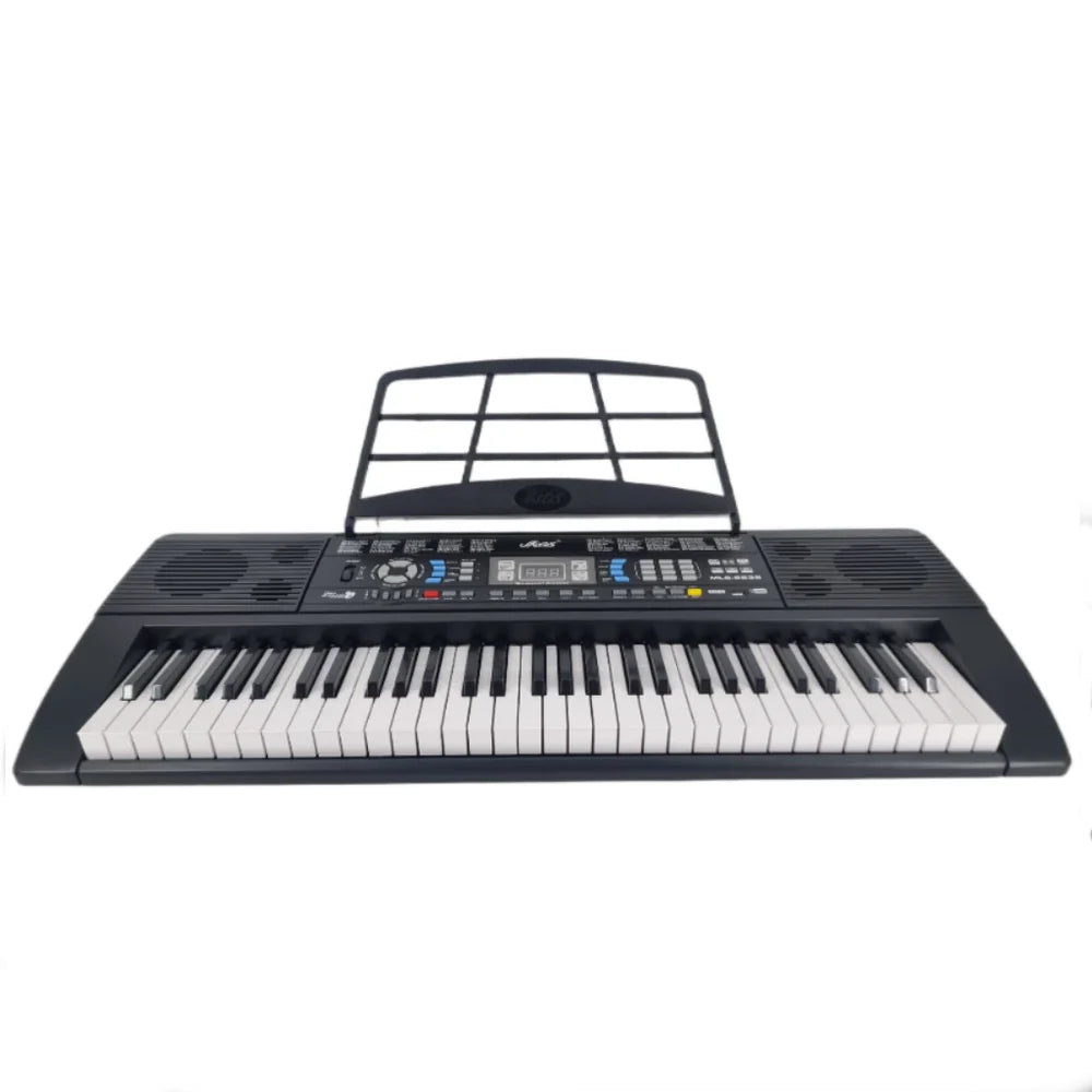 Orga electronică profesională MLS-6639 cu 61 clape, 128 tonuri, 128 ritmuri, display digital și funcție de învățare