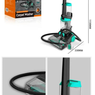 Aspirator canistră 1350 ml, 800W, cu filtru de aer ultra-fin și funcție de curățare umed-uscat – HALEY HY-3916, pentru acasă, hotel și spații exterioare