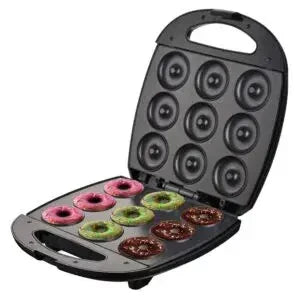 Mini Gogosi / Waffle Maker profesional din oțel inoxidabil, cu plăci antiaderente și design compact – Model HALEY HY-1042