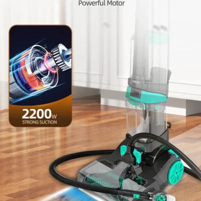 Aspirator canistră 1350 ml, 800W, cu filtru de aer ultra-fin și funcție de curățare umed-uscat – HALEY HY-3916, pentru acasă, hotel și spații exterioare