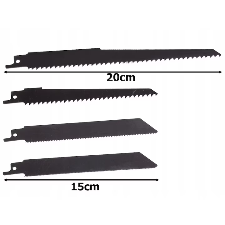 Fierastrau sabie, AT PERFORMANCE®, 3000 RPM DE 36V, 2 Baterii, 4 Panze, led iluminare, ABS/Metal.