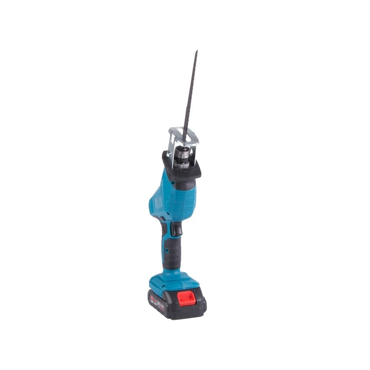 Fierastrau sabie, AT PERFORMANCE®, 3000 RPM DE 36V, 2 Baterii, 4 Panze, led iluminare, ABS/Metal.